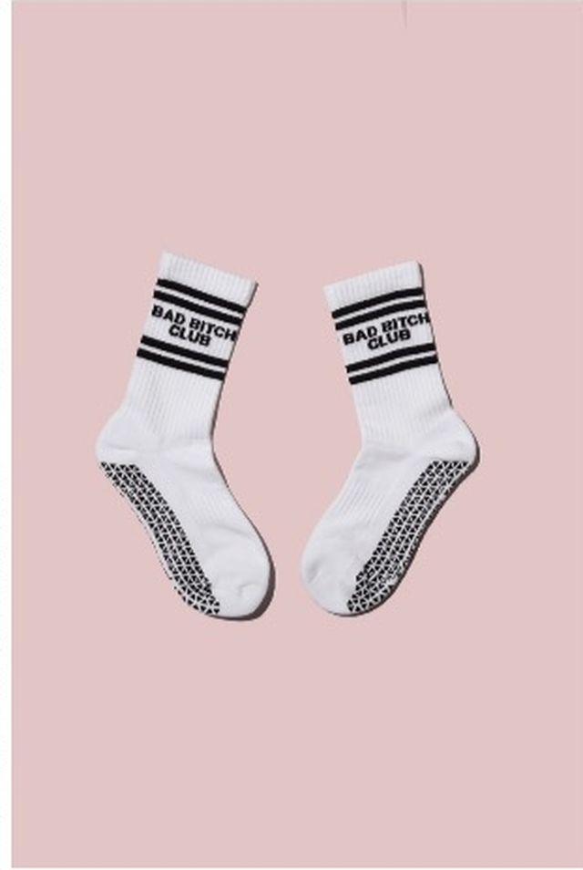 Pilates grip socks